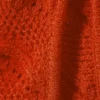 Top de punto con un solo hombro – Rojo brillante Top de punto con un solo hombro – Rojo brillante