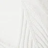 Top de punto de manga corta con efecto de capas – Blanco Top de punto de manga corta con efecto de capas – Blanco