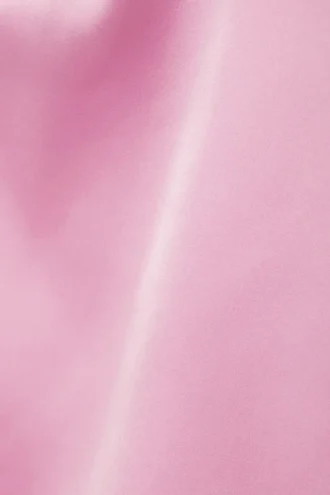 Top de tirantes de satén y encaje – Rosa – Encaje negro