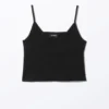 Top de tirantes suaves – Negro