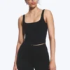 Top deportivo corto – Negro Top deportivo corto – Negro