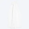 Top drapeado con cuello halter – Blanco Top drapeado con cuello halter – Blanco