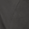 Top entallado con mangas raglán – Gris oscuro Top entallado con mangas raglán – Gris oscuro