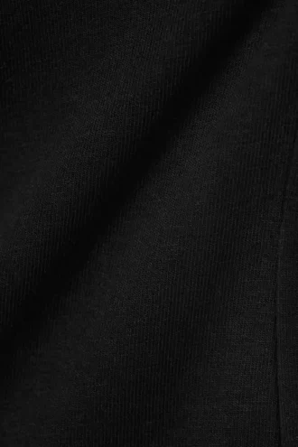 Top halter con cuello cuadrado – Negro