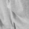 Top plisado de manga larga – Gris claro jaspeado Top plisado de manga larga – Gris claro jaspeado