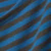 Top sin mangas con cuello barco y rayas Annie – Rayas azules y marrón oscuro Top sin mangas con cuello barco y rayas Annie – Rayas azules y marrón oscuro