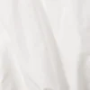 Top sin mangas de popelín con bajo abullonado – Blanco Top sin mangas de popelín con bajo abullonado – Blanco