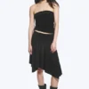 Top sin tirantes con lazo cruzado – Negro Top sin tirantes con lazo cruzado – Negro