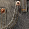 Vaqueros Abell de talle medio y corte recto – Barrel gris – Gris medio Vaqueros Abell de talle medio y corte recto – Barrel gris – Gris medio
