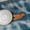 Vaqueros Abell de talle medio y corte recto – Barrel Seventeen Blue – Azul medio