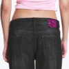 Vaqueros acampanados de talle bajo Loosy Lucie – Negro lavado | Cheap Monday GB Vaqueros acampanados de talle bajo Loosy Lucie – Negro lavado | Cheap Monday GB