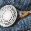 Vaqueros acampanados de talle bajo y corte ajustado – Azul radio – Azul medio Vaqueros acampanados de talle bajo y corte ajustado – Azul radio – Azul medio