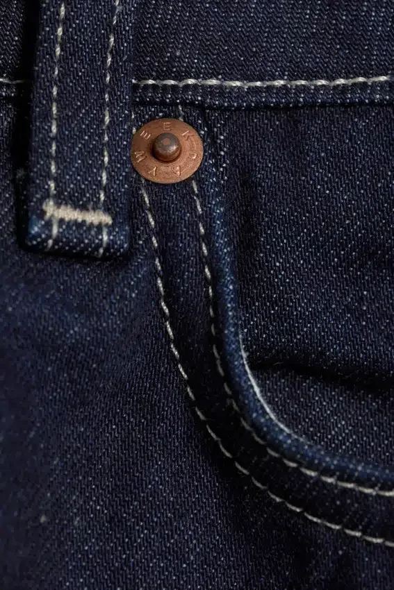 Vaqueros anchos de talle medio Paz – Blue Rinse – Azul oscuro Vaqueros anchos de talle medio Paz – Blue Rinse – Azul oscuro