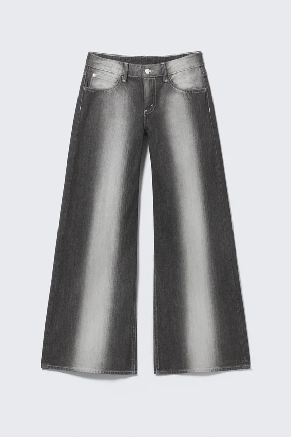 Vaqueros anchos holgados de cintura regular Poser – Gris oscuro | Cheap Monday Gb Vaqueros anchos holgados de cintura regular Poser – Gris oscuro | Cheap Monday Gb