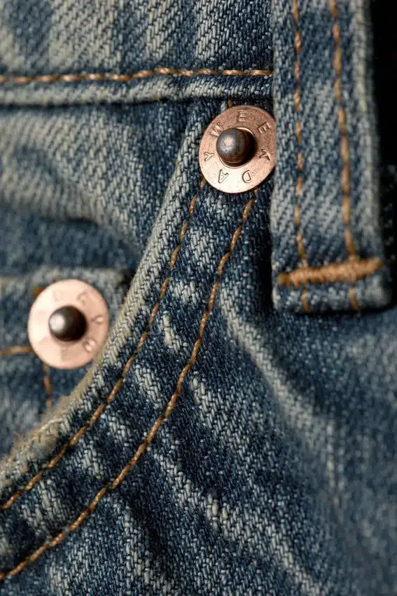 Vaqueros anchos holgados de talle bajo Ample – Azul Redondo – Azul medio Vaqueros anchos holgados de talle bajo Ample – Azul Redondo – Azul medio