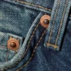 Vaqueros anchos holgados de talle bajo – Azul gasolina – Azul medio Vaqueros anchos holgados de talle bajo – Azul gasolina – Azul medio