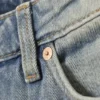 Vaqueros anchos y holgados de talle bajo – Azul manchado Vaqueros anchos y holgados de talle bajo – Azul manchado