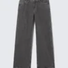 Vaqueros anchos y holgados de talle bajo – Risso Black – Negro Vaqueros anchos y holgados de talle bajo – Risso Black – Negro