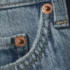 Vaqueros Arrow de talle bajo, corte recto y regular – Azul descolorido – Azul medio Vaqueros Arrow de talle bajo, corte recto y regular – Azul descolorido – Azul medio