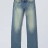 Vaqueros Arrow de talle bajo, corte recto y regular – Azul Jackpot – Azul medio Vaqueros Arrow de talle bajo, corte recto y regular – Azul Jackpot – Azul medio