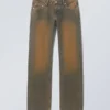 Vaqueros Arrow de talle bajo, corte recto y regular – Azul oxidado Vaqueros Arrow de talle bajo, corte recto y regular – Azul oxidado