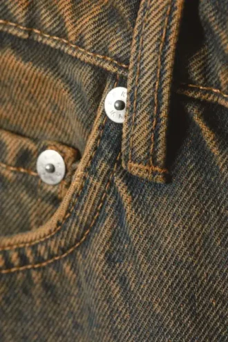 Vaqueros Arrow de talle bajo, corte recto y regular – Azul oxidado Vaqueros Arrow de talle bajo, corte recto y regular – Azul oxidado