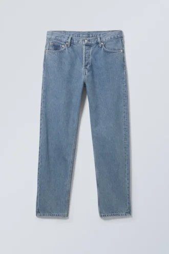 Vaqueros Barrel Relaxed Tapered – Azul 90S – Azul medio