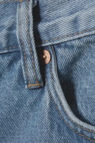 Vaqueros Barrel Relaxed Tapered – Azul 90S – Azul medio