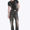 Vaqueros Boo Bootleg de talle bajo y corte acampanado regular – Negro vintage – Negro oscuro | Cheap Monday Gb Vaqueros Boo Bootleg de talle bajo y corte acampanado regular – Negro vintage – Negro oscuro | Cheap Monday Gb