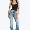 Vaqueros bootcut ajustados de talle medio Tension – Azul Kimberley – Azul medio Vaqueros bootcut ajustados de talle medio Tension – Azul Kimberley – Azul medio