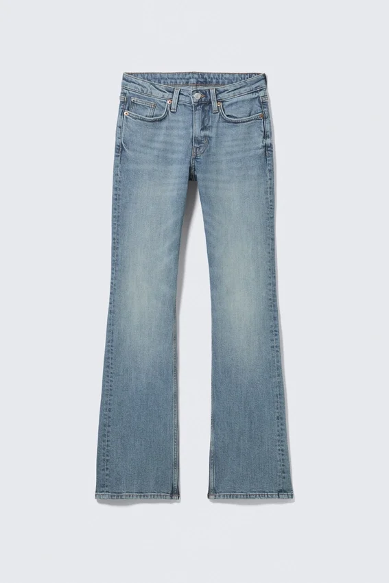 Vaqueros bootcut ajustados de talle medio Tension – Azul Kimberley – Azul medio Vaqueros bootcut ajustados de talle medio Tension – Azul Kimberley – Azul medio