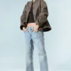 Vaqueros bootcut ajustados de talle medio Tension – Dream Blue – Azul claro Vaqueros bootcut ajustados de talle medio Tension – Dream Blue – Azul claro