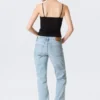 Vaqueros bootcut ajustados de talle medio Tension – Dream Blue – Azul claro Vaqueros bootcut ajustados de talle medio Tension – Dream Blue – Azul claro
