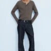 Vaqueros Bootcut de talle medio y corte holgado Mercury – Blue Rinse – Azul oscuro Vaqueros Bootcut de talle medio y corte holgado Mercury – Blue Rinse – Azul oscuro