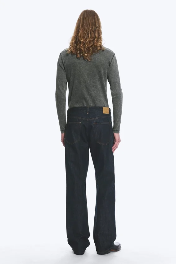 Vaqueros Bootcut de talle medio y corte holgado Mercury – Blue Rinse – Azul oscuro Vaqueros Bootcut de talle medio y corte holgado Mercury – Blue Rinse – Azul oscuro