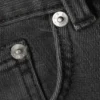 Vaqueros bootcut holgados con efecto elástico – Elegie Black – Negro Vaqueros bootcut holgados con efecto elástico – Elegie Black – Negro