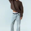 Vaqueros Bootcut holgados de talle medio Mercury – Azul fantasma – Azul claro Vaqueros Bootcut holgados de talle medio Mercury – Azul fantasma – Azul claro