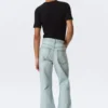 Vaqueros Bootcut holgados de talle medio Mercury – Azul fantasma – Azul claro Vaqueros Bootcut holgados de talle medio Mercury – Azul fantasma – Azul claro