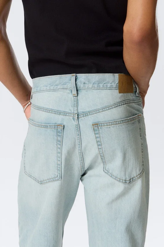 Vaqueros Bootcut holgados de talle medio Mercury – Azul fantasma – Azul claro Vaqueros Bootcut holgados de talle medio Mercury – Azul fantasma – Azul claro