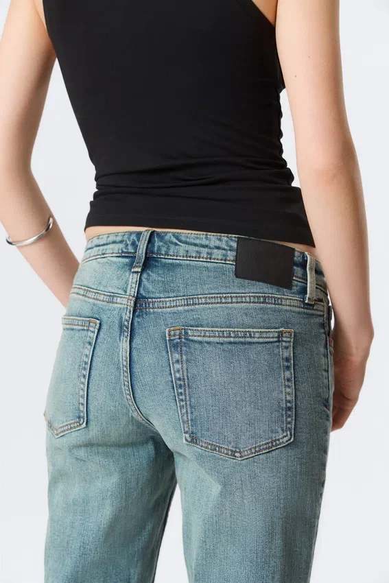 Vaqueros Bootcut Slim de talle medio Tension – Azul Perseo – Azul medio Vaqueros Bootcut Slim de talle medio Tension – Azul Perseo – Azul medio