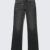 Vaqueros Bootcut Slim de talle medio Tension – Paloma Black – Negro Vaqueros Bootcut Slim de talle medio Tension – Paloma Black – Negro