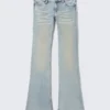 Vaqueros Booty Bei de talle bajo, ajustados y acampanados – Azul claro | Cheap Monday Gb Vaqueros Booty Bei de talle bajo, ajustados y acampanados – Azul claro | Cheap Monday Gb