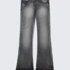 Vaqueros Booty Bei de talle bajo, ajustados y acampanados – Black Moon – Gris | Cheap Monday Gb Vaqueros Booty Bei de talle bajo, ajustados y acampanados – Black Moon – Gris | Cheap Monday Gb