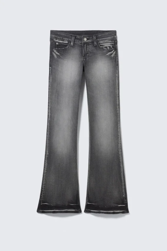 Vaqueros Booty Bei de talle bajo, ajustados y acampanados – Black Moon – Gris | Cheap Monday Gb Vaqueros Booty Bei de talle bajo, ajustados y acampanados – Black Moon – Gris | Cheap Monday Gb