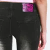 Vaqueros Booty Bei de talle bajo, ajustados y acampanados – Negro Spray – Negro | Cheap Monday Gb Vaqueros Booty Bei de talle bajo, ajustados y acampanados – Negro Spray – Negro | Cheap Monday Gb