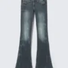 Vaqueros Booty Bei de talle bajo, ajustados y acampanados – Ray Blue – Azul oscuro | Cheap Monday Gb Vaqueros Booty Bei de talle bajo, ajustados y acampanados – Ray Blue – Azul oscuro | Cheap Monday Gb
