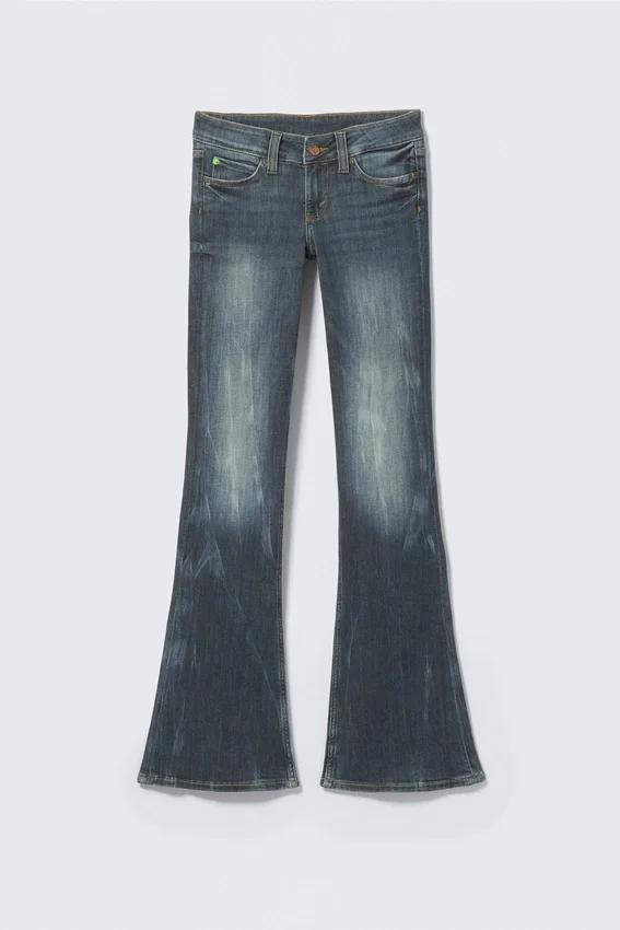 Vaqueros Booty Bei de talle bajo, ajustados y acampanados – Ray Blue – Azul oscuro | Cheap Monday Gb Vaqueros Booty Bei de talle bajo, ajustados y acampanados – Ray Blue – Azul oscuro | Cheap Monday Gb