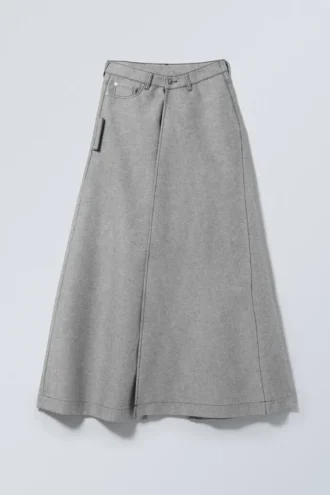 Vaqueros con pliegues Unifrom™ + Weekday Edición Limitada – Gris bicolor