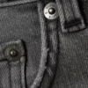 Vaqueros de talle bajo, corte recto y pierna estrecha – Radio Black – Negro Vaqueros de talle bajo, corte recto y pierna estrecha – Radio Black – Negro