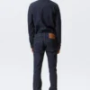 Vaqueros de talle bajo y corte ajustado – Blue Rinse – Azul oscuro Vaqueros de talle bajo y corte ajustado – Blue Rinse – Azul oscuro